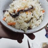 干ししいたけのかやくご飯